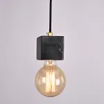 Подвесной светильник MARMOR VELDI Nero designed in 2015 Black от ImperiumLoft