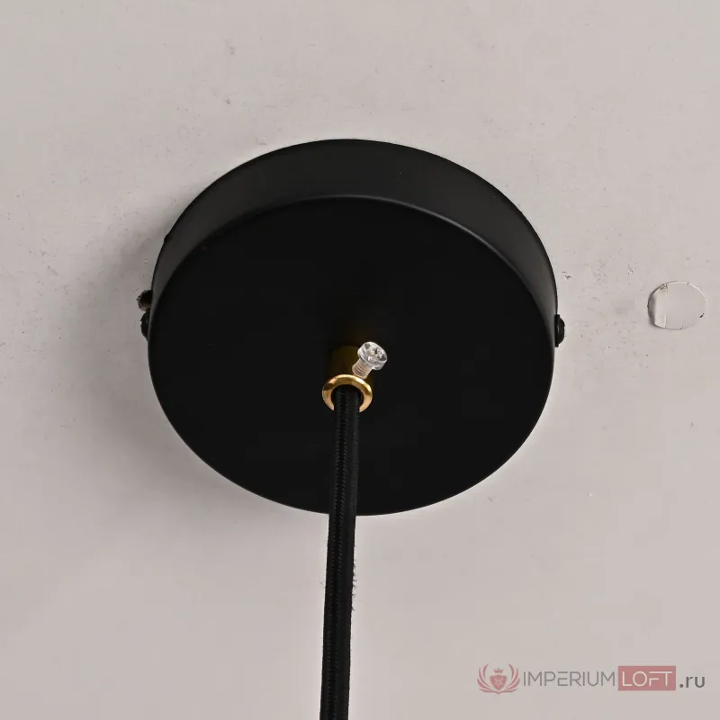 Подвесной светильник MARMOR VELDI Nero designed in 2015 Black от ImperiumLoft
