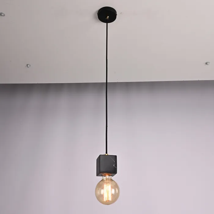 Подвесной светильник MARMOR VELDI Nero designed in 2015 Black от ImperiumLoft