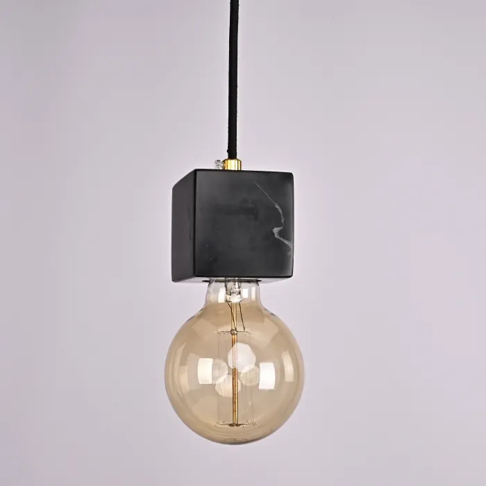Подвесной светильник MARMOR VELDI Nero designed in 2015 Black от ImperiumLoft