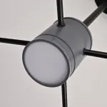 Люстра на штанге MEADE 5 lamps Grey