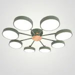 Потолочная люстра MOVE 8 Green