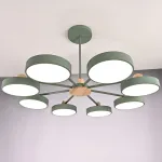 Потолочная люстра MOVE 8 Green