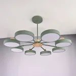 Потолочная люстра MOVE 8 Green
