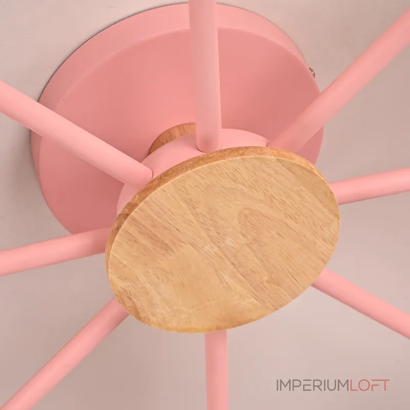 Потолочная люстра MOVE 8 Pink