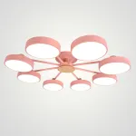 Потолочная люстра MOVE 8 Pink