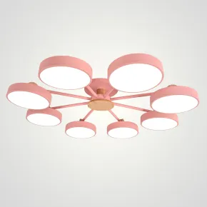 Потолочная люстра MOVE 8 Pink