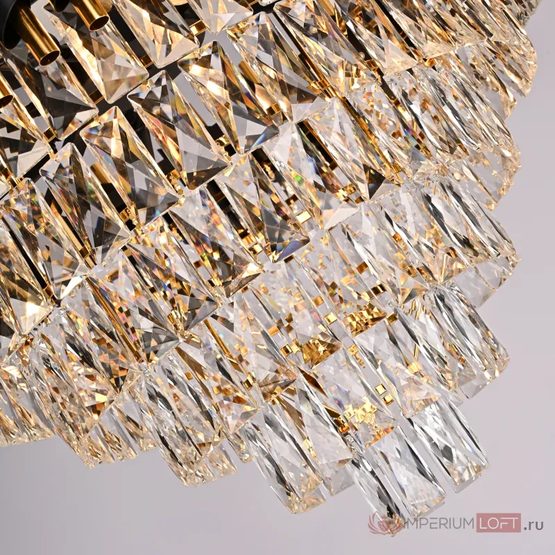 Подвесная люстра Empire Black Chandelier Crystal D 70 от ImperiumLoft