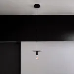 Подвесной светильник RH Utilitaire Disk Shade Pendant Black от ImperiumLoft