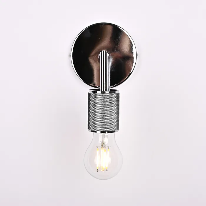 Бра RH Utilitaire Single Sconce Silver от ImperiumLoft