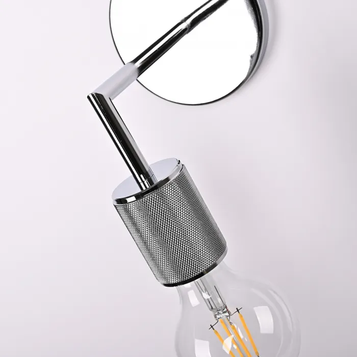 Бра RH Utilitaire Single Sconce Silver от ImperiumLoft