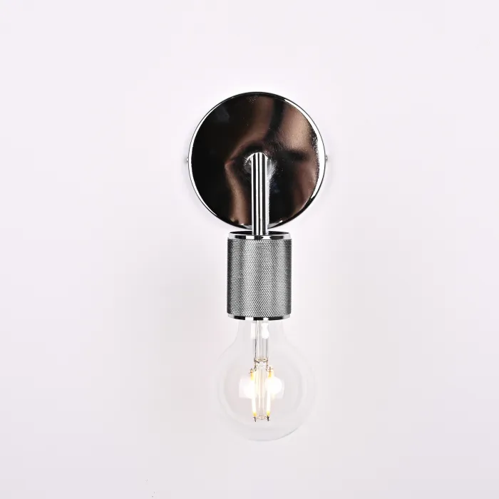 Бра RH Utilitaire Single Sconce Silver от ImperiumLoft