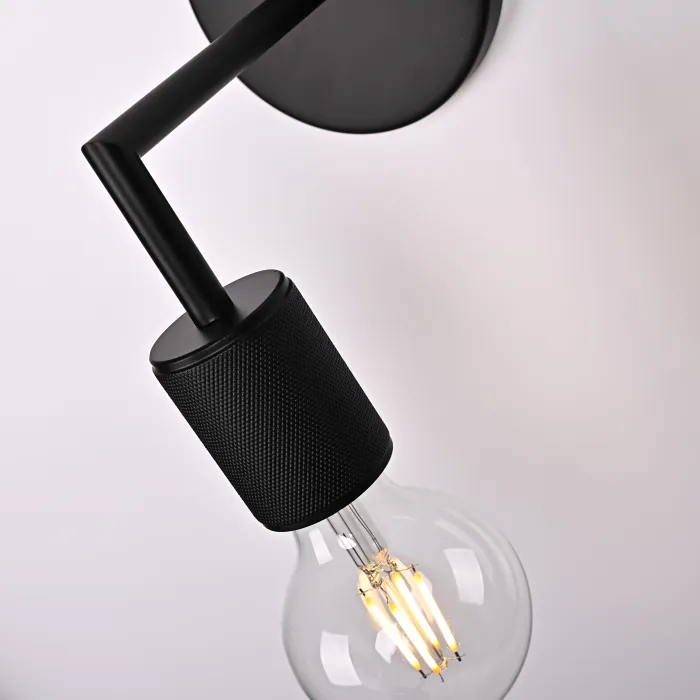 Бра RH Utilitaire Single Sconce Black от ImperiumLoft