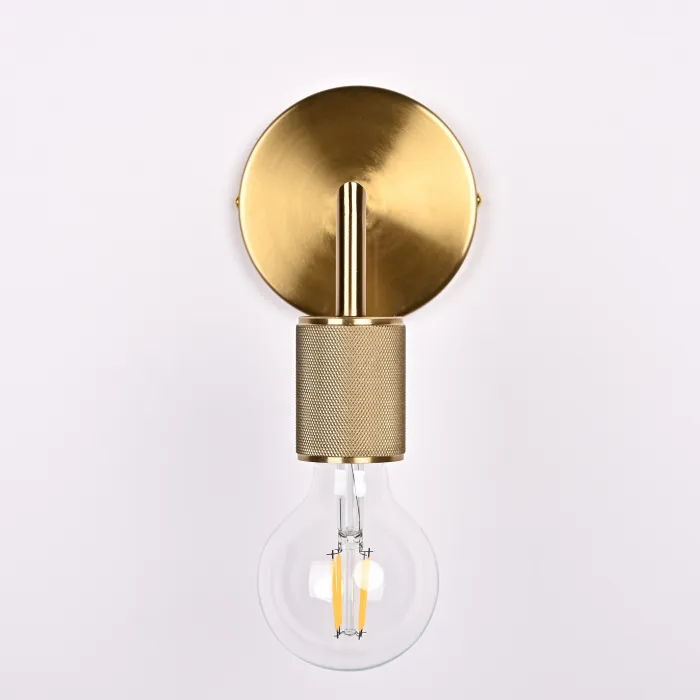 Бра RH Utilitaire Single Sconce Brass от ImperiumLoft