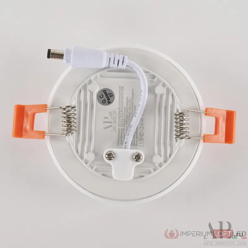 Светильник встраиваемый светодиодный APL LED Ingrid 3322.FAP222R/10W/4K от ImperiumLoft