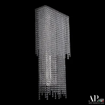 Бра светодиодные хрустальные SH500.B3.35-70.B.Ni.4000 APL LED