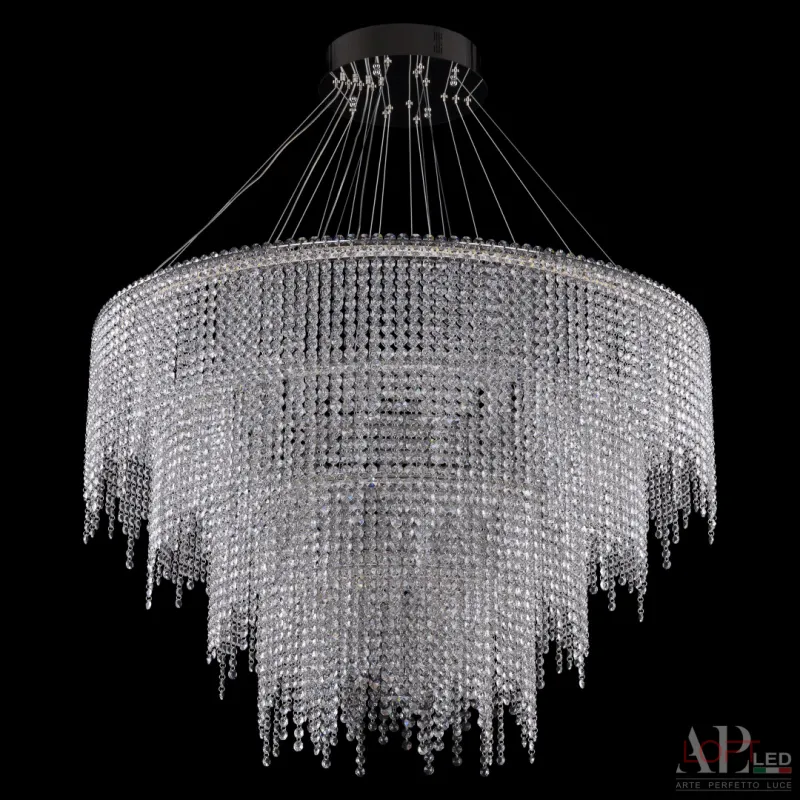 Подвесная люстра SH02.93.4D.B.Ni.4000 APL LED