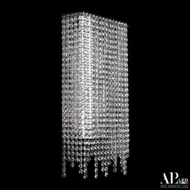 Бра светодиодные хрустальные SH500.B1.25-45.B.Ni.4000 APL LED