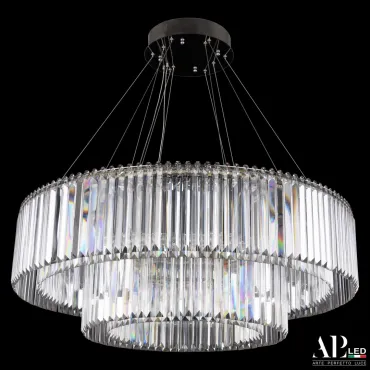 Люстра светодиодная хрустальная SH09.93.2D.A.Ni.4000 APL LED
