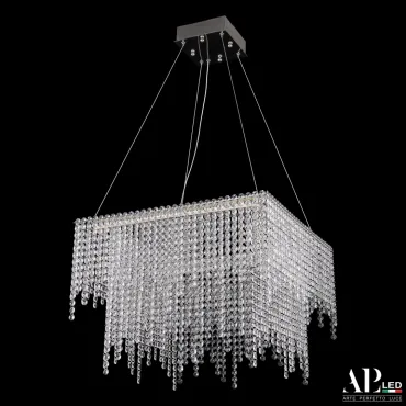 Люстра светодиодная хрустальная SH04.52.D.Ni.4000 APL LED