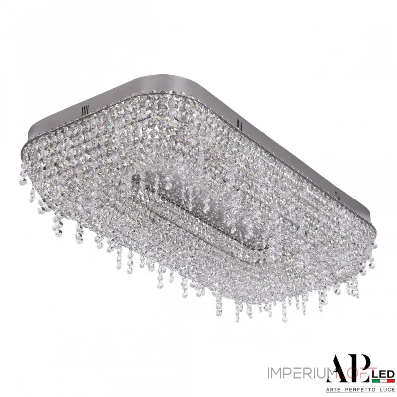 Люстра светодиодная хрустальная SH622.2.80.B.Ni.4000 APL LED