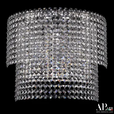 Бра светодиодные хрустальные SH500.B4.35-27.A.Ni.4000 APL LED