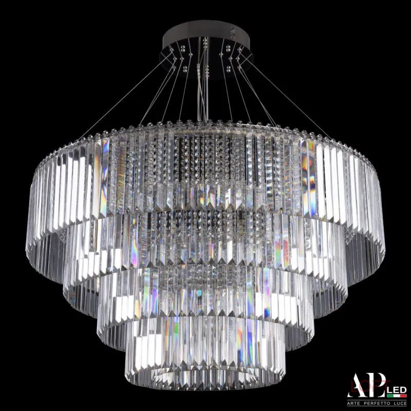 Подвесная люстра SH09.93.4D.A.Ni.4000 APL LED