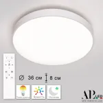 Светильник светодиодный APL LED Toscana PRO 3315.XM302-2-328/18W White TD от ImperiumLoft