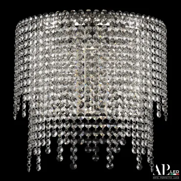 Бра светодиодные хрустальные SH500.B4.35-27.B.Ni.4000 APL LED