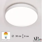 Светильник потолочный APL LED Toscana 3315.XM302-1-374/24W/4K White от ImperiumLoft