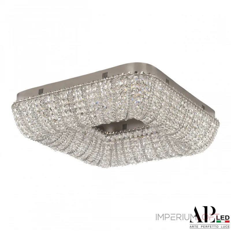 Люстра светодиодная хрустальная SH504.2.50.M.Ni.4000 APL LED