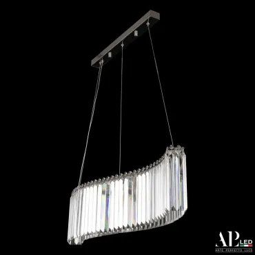 Люстра светодиодная хрустальная SH12.80.A.Ni.4000 APL LED