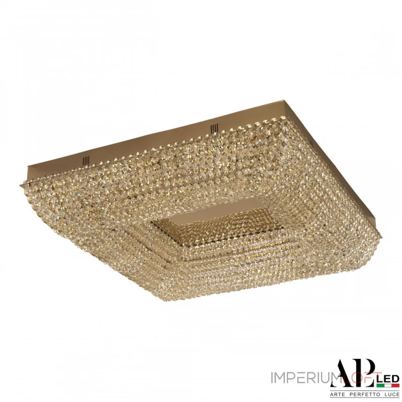 Люстра светодиодная хрустальная SH603.2.60.A.Gd.3000 APL LED
