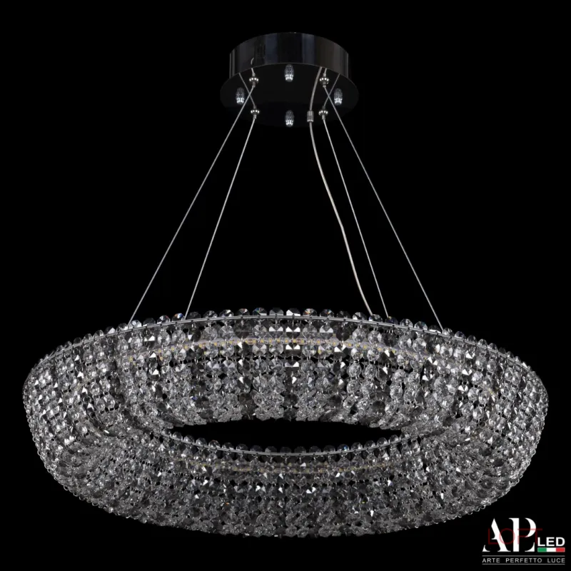 Подвесная люстра SH502.0.60.R.Ni.4000.Clear.731 APL LED Подвесная люстра SH502.0.60.R.Ni.4000.Clear.731 APL LED