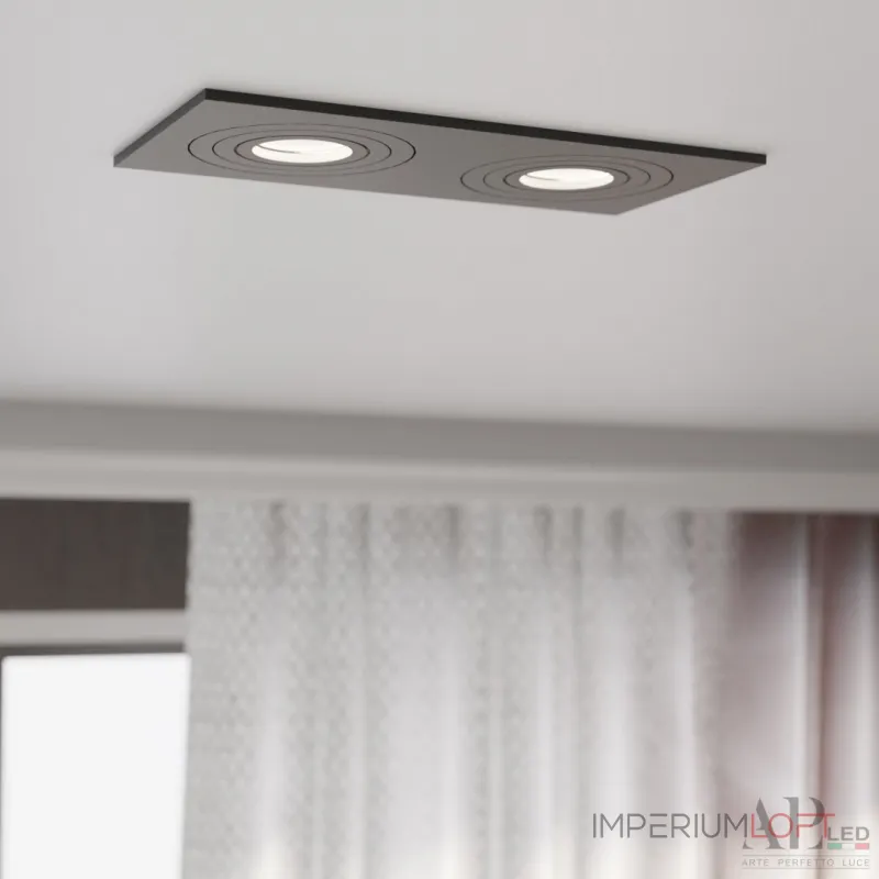 Светильник встраиваемый APL LED Ingrid 3322.TCH111/2S/BK Светильник встраиваемый APL LED Ingrid 3322.TCH111/2S/BK