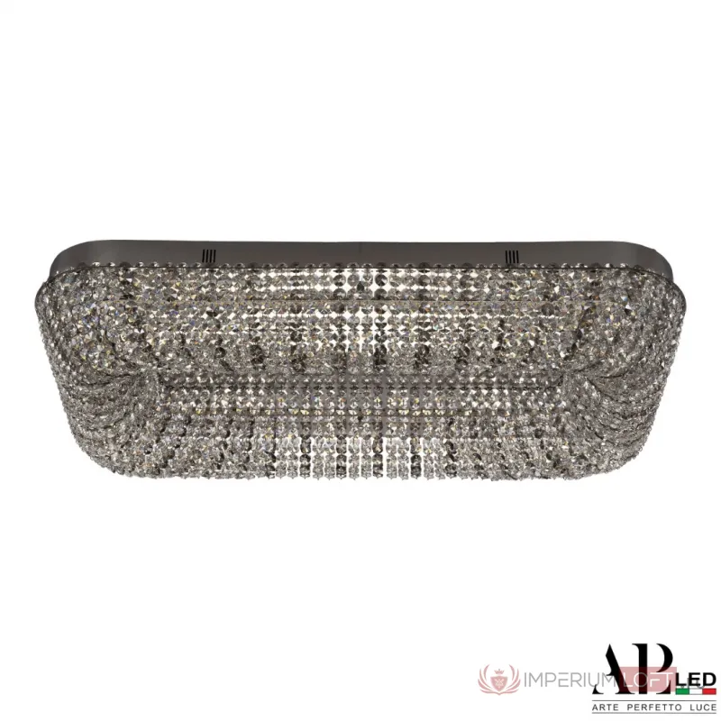 Люстра светодиодная хрустальная SH622.2.80.R.Ni.4000.Clear.731 APL LED от ImperiumLoft