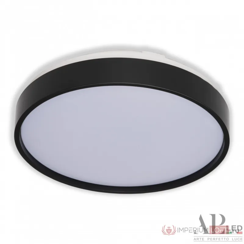 Светильник потолочный APL LED Toscana 3315.XM302-1-267/12W/4K Black от ImperiumLoft