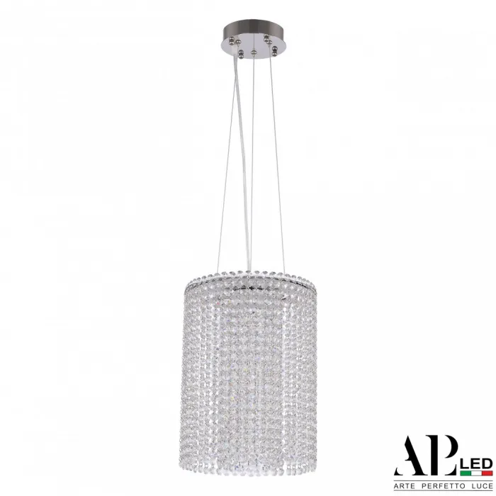 Люстра светодиодная хрустальная с пультом SH01.25.A.LED-DIM.Ni APL LED от ImperiumLoft