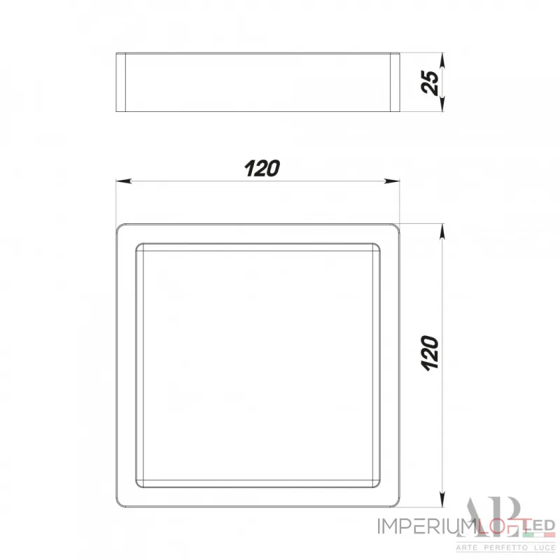 Светильник накладной светодиодный APL LED Ingrid 3322.LDF6004M/6W/4K Светильник накладной светодиодный APL LED Ingrid 3322.LDF6004M/6W/4K