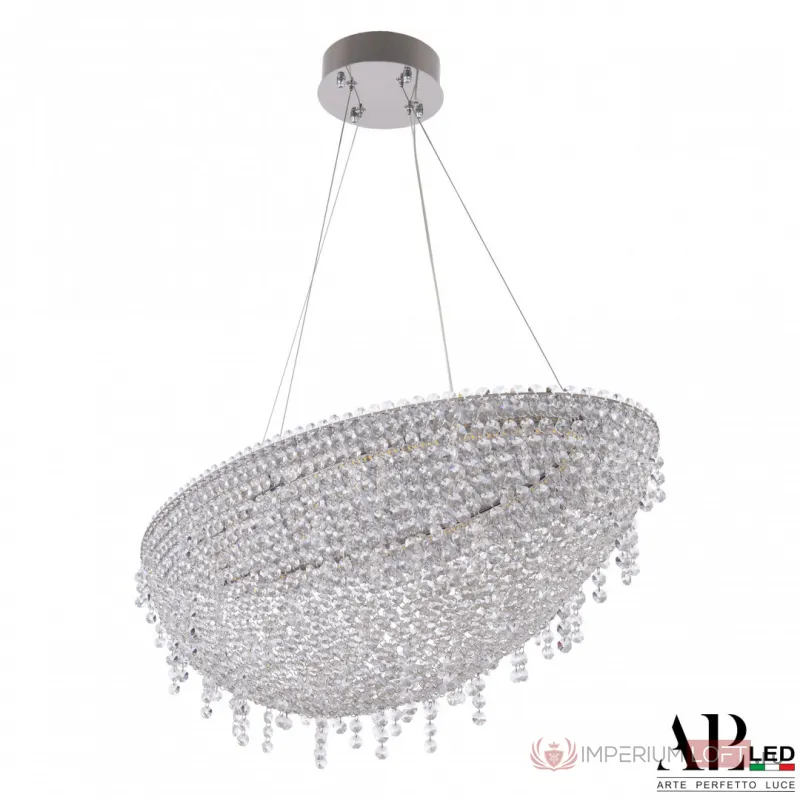 Люстра светодиодная хрустальная SH508.0.80.B.Ni.4000 APL LED от ImperiumLoft
