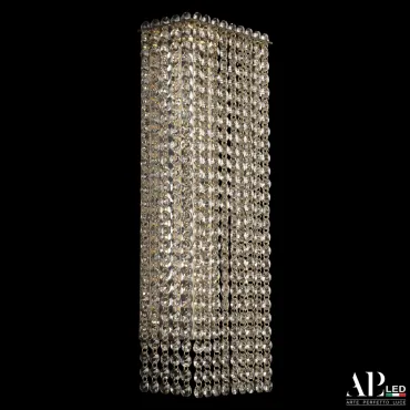 Бра светодиодные хрустальные SH500.B1.16-45.A.Gd.3000 APL LED Бра светодиодные хрустальные SH500.B1.16-45.A.Gd.3000 APL LED