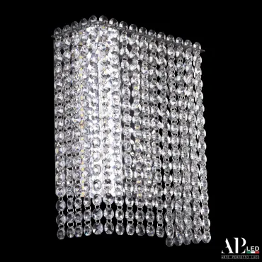 Бра светодиодные хрустальные SH500.B1.20-27.A.Ni.4000 APL LED