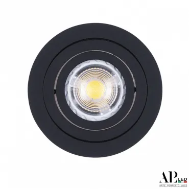 Светильник встраиваемый APL LED Ingrid 3322.TCH111R/BK