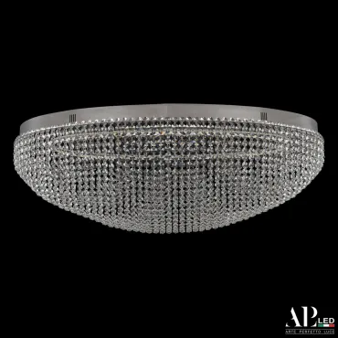 Люстра светодиодная хрустальная SH508.2.80.A.Ni.4000 APL LED