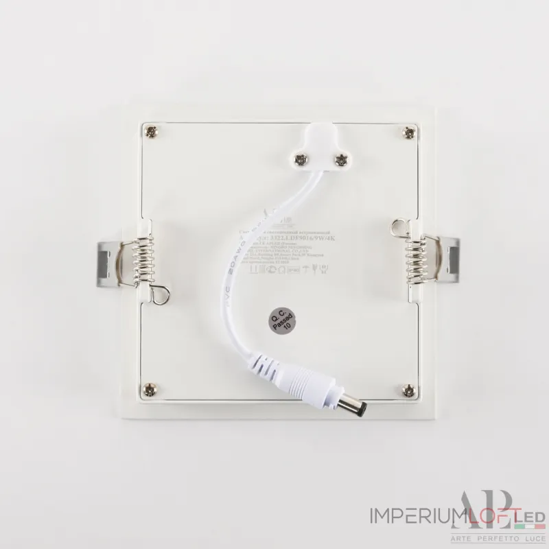Светильник встраиваемый светодиодный 3322.LDF9016/9W/4K APL LED