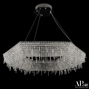 Люстра светодиодная хрустальная SH506.0.80.B.Ni.4000 APL LED