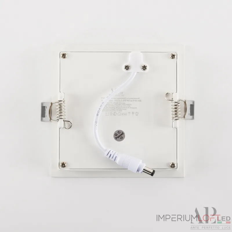 Светильник встраиваемый светодиодный 3322.LDF9016/9W/6K APL LED от ImperiumLoft