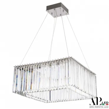 Люстра светодиодная хрустальная SH10.52.A.Ni.4000 APL LED