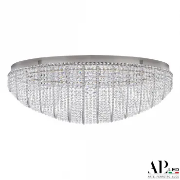 Люстра светодиодная хрустальная SH508.2.80.M.Ni.4000 APL LED