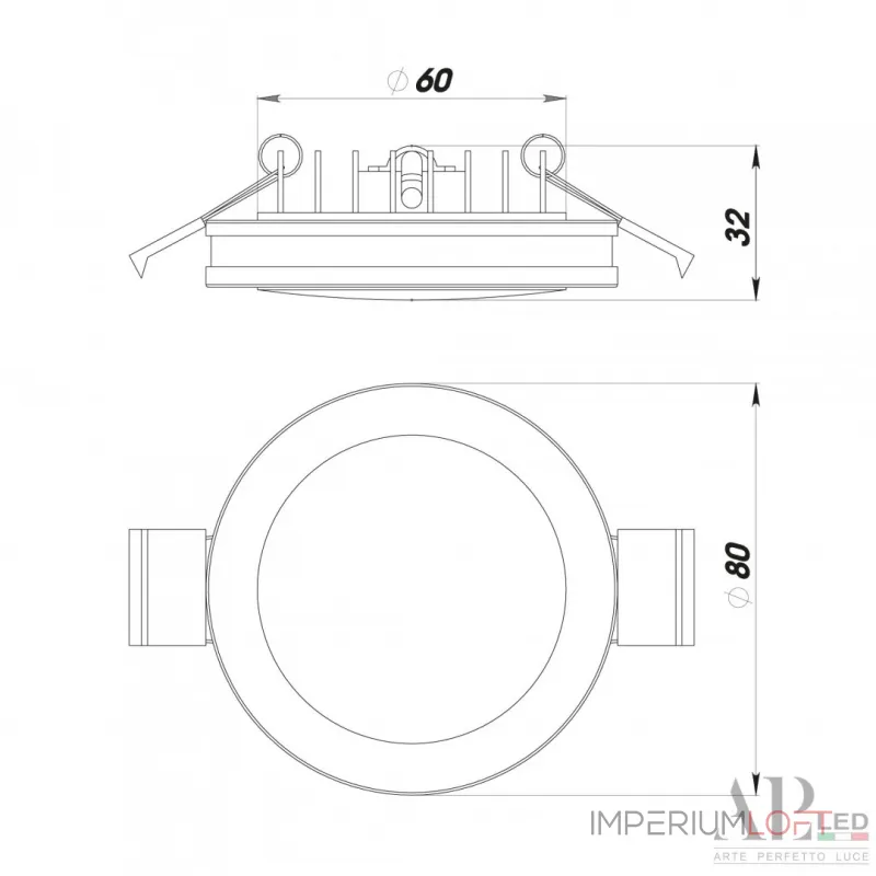 Светильник встраиваемый светодиодный APL LED Ingrid 3322.LD109R/7W/4K Светильник встраиваемый светодиодный APL LED Ingrid 3322.LD109R/7W/4K